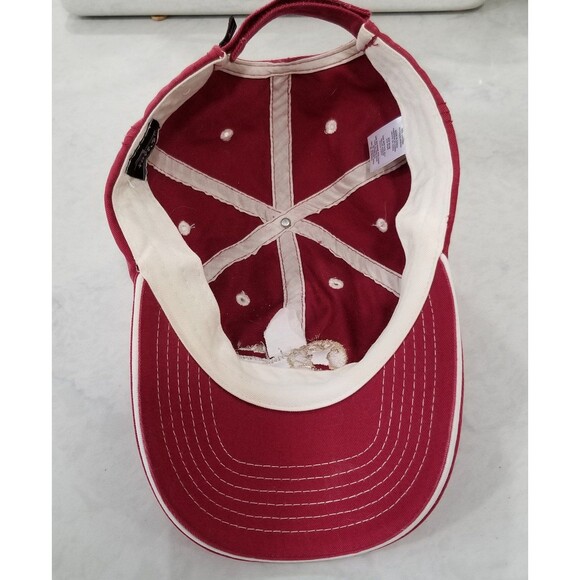 Shalimar Creek golf Hat hook & loop strapback Page & Tuttle red - Picture 8 of 11